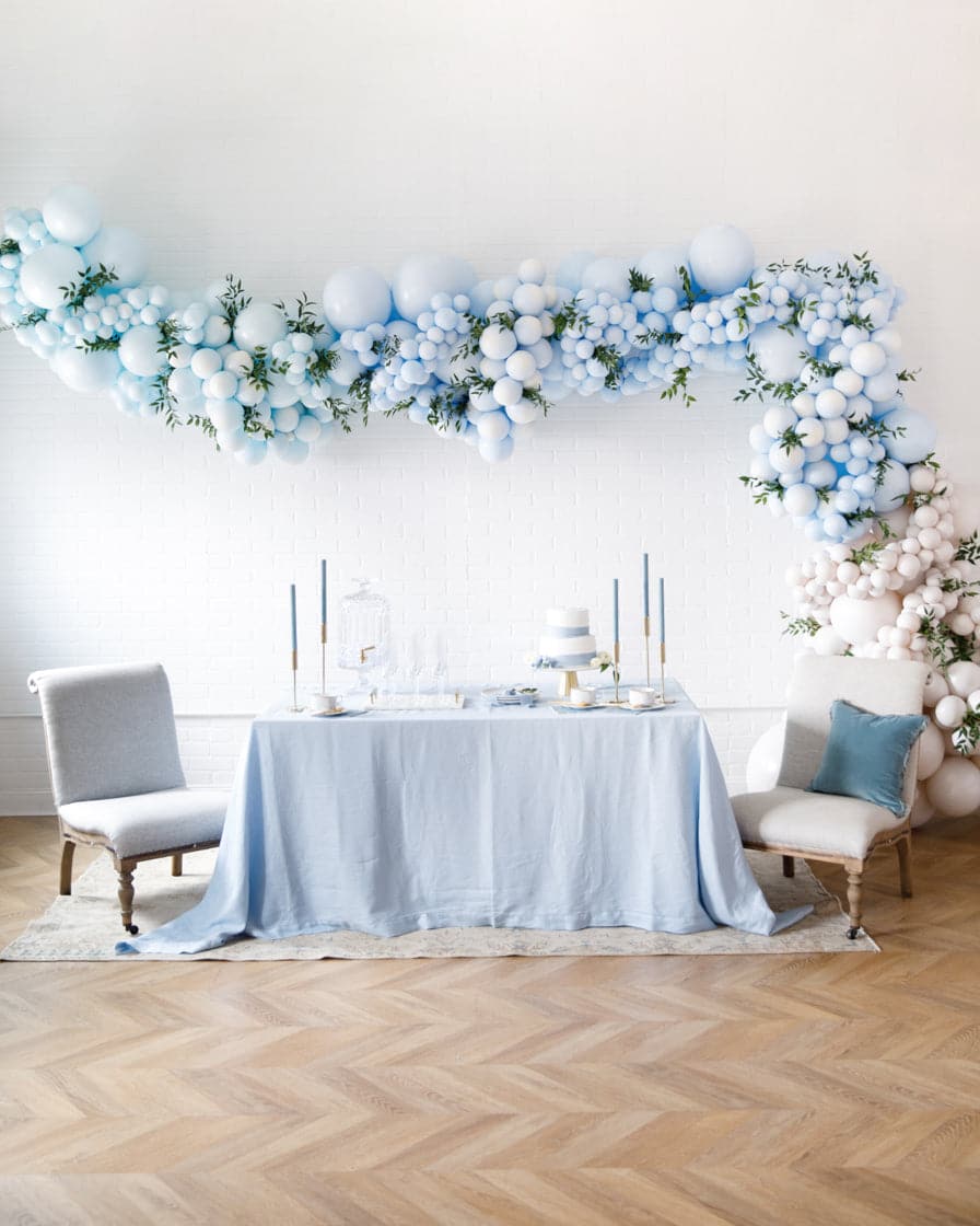 Giverny – Balloon Garland Install Piece with Greenery | Rental
