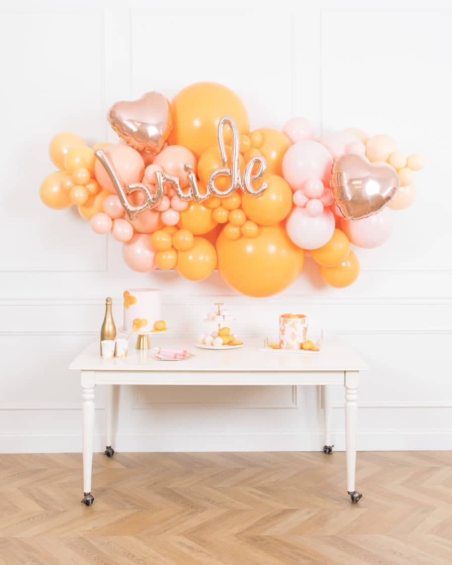 Citrus – BRIDE Balloon Backdrop Install Piece | Rental Citrus – BRIDE Balloon Backdrop Install Piece | Rental