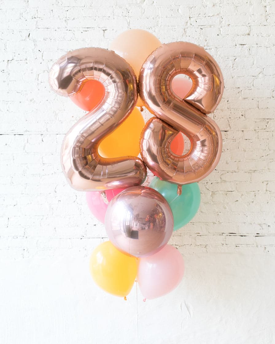 Colorful Bloom – Foil Number and latex Balloons – 13 balloons | Purchase Colorful Bloom – Foil Number and latex Balloons – 13 balloons | Purchase