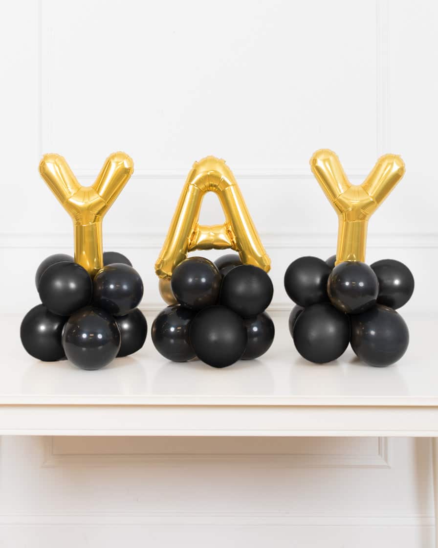 Office Congrats Party – Tabletop YAY Balloons – 1.5FT | Rental Office Congrats Party – Tabletop YAY Balloons – 1.5FT | Rental