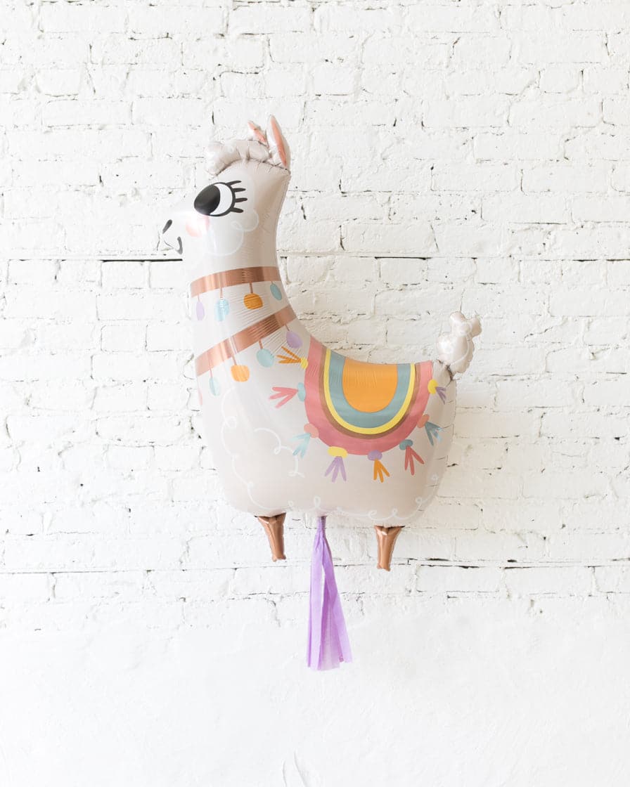 GIFT-45in Llama Foil Balloon and Lilac Skirt | Rental GIFT-45in Llama Foil Balloon and Lilac Skirt | Rental