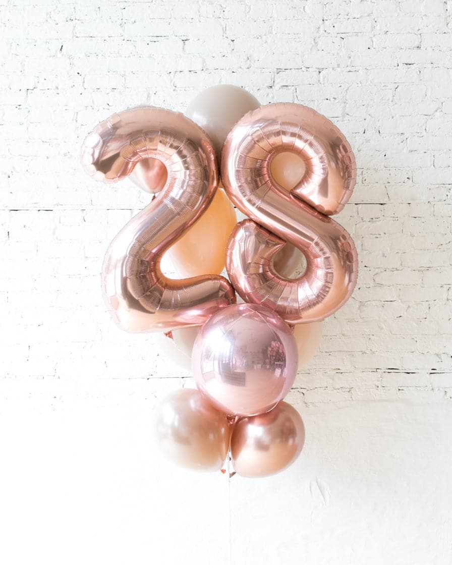 Customizable – Foil Number and Latex Balloons – 13 balloons | Purchase Customizable – Foil Number and Latex Balloons – 13 balloons | Purchase