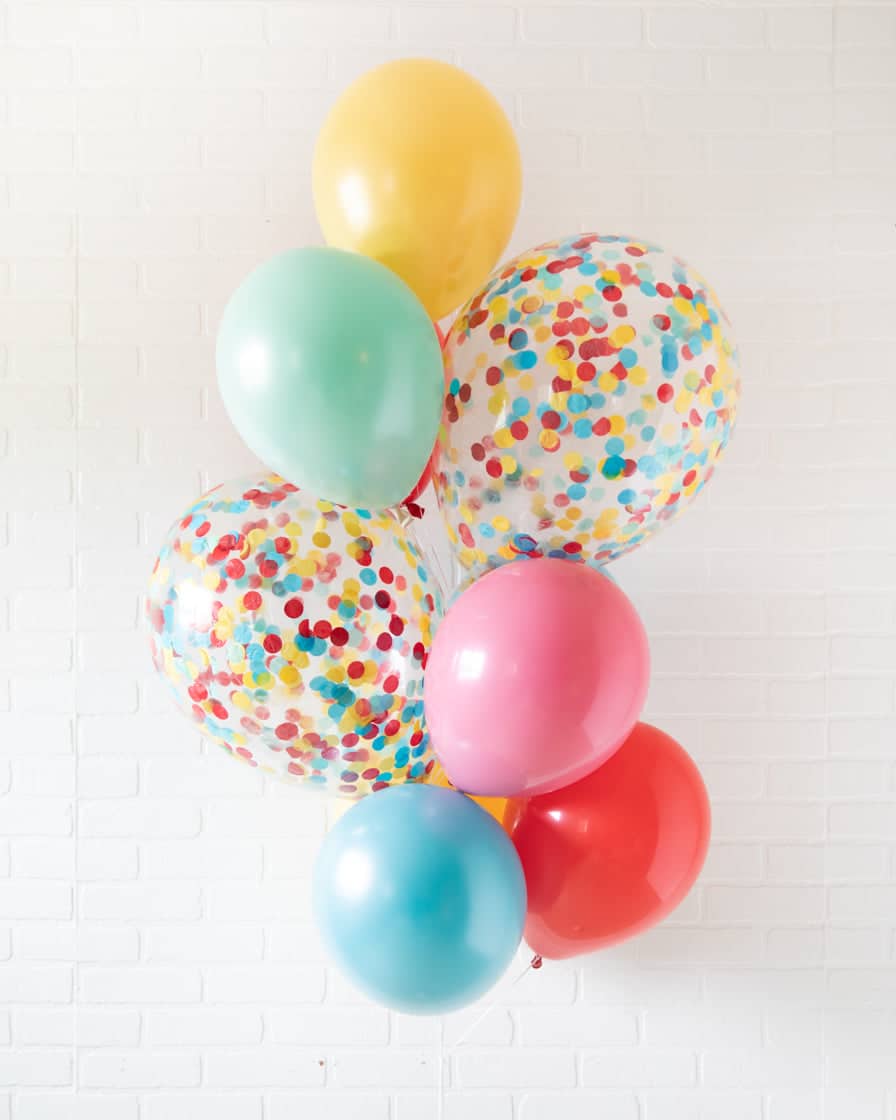 Back 2 School – Confetti and 11in Balloon Bouquet | Purchase