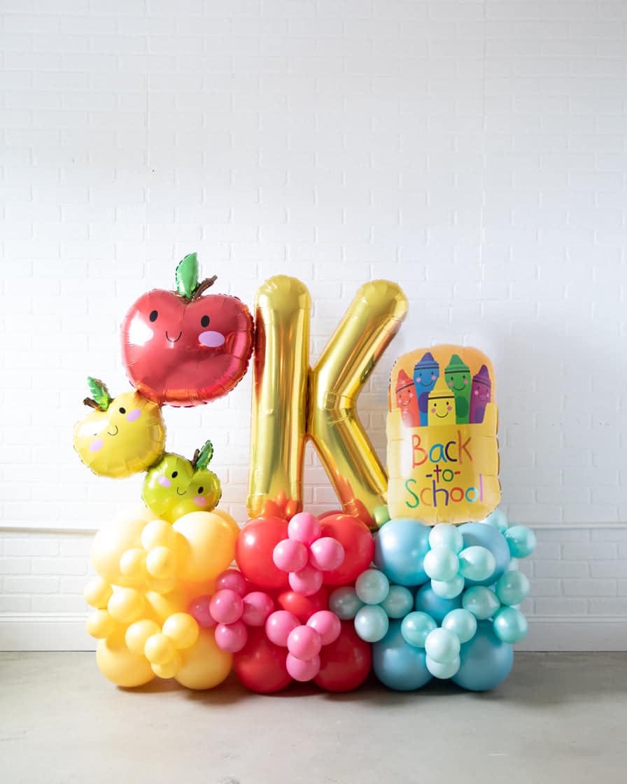 Back 2 School – Kindergarten Balloon Pedestal – 4ft | Purchase