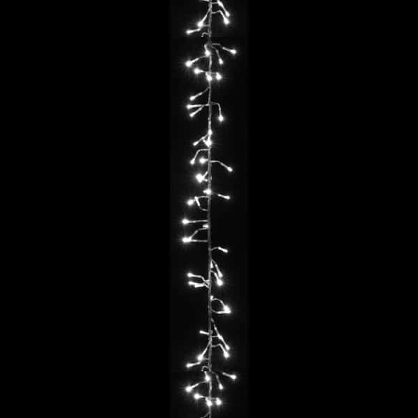 Decostar™ LED Cluster Light String 9ft – White | Rental