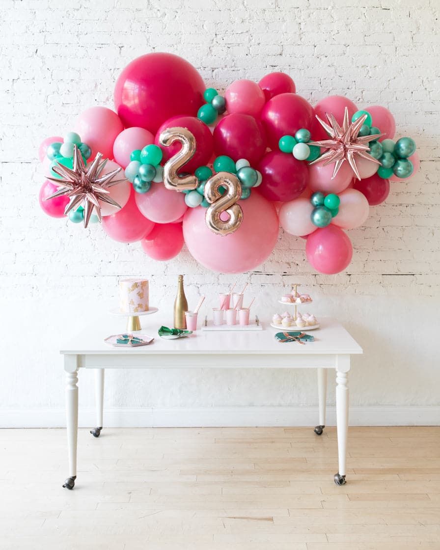 Flamingo Fling – Number Backdrop Balloon Garland Install Piece | Rental Flamingo Fling – Number Backdrop Balloon Garland Install Piece | Rental