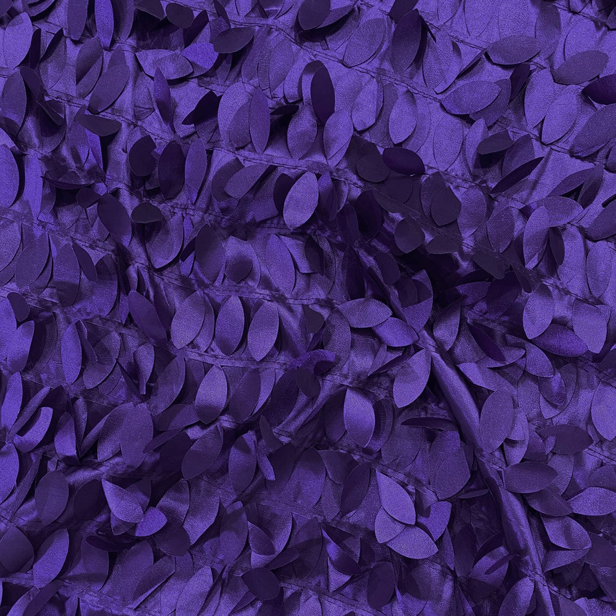 Leaf Hanging Taffeta Wholesale Fabric in Raisin | Rental