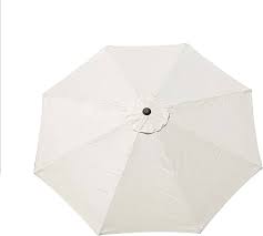 9′ Market Umbrella Kit – Off White | Rental 9′ Market Umbrella Kit – Off White | Rental