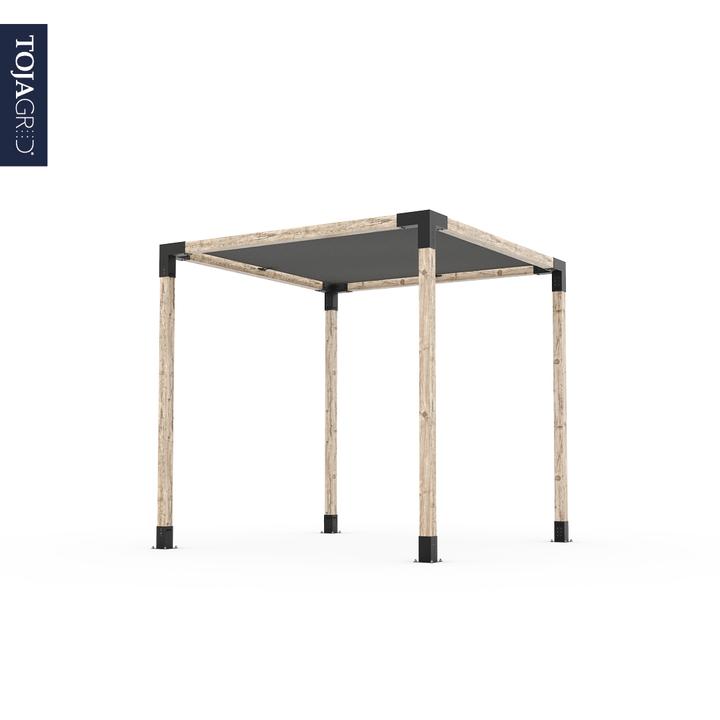 8′ x 8′ Pergola Kit with SHADE SAIL for 4×4 Wood Posts | Rental 8′ x 8′ Pergola Kit with SHADE SAIL for 4×4 Wood Posts | Rental