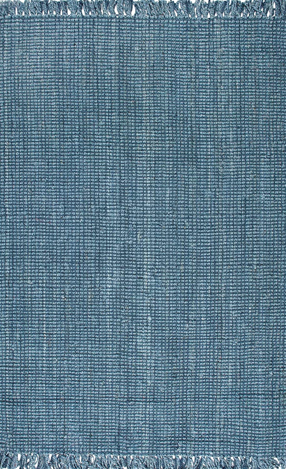 Jute Rug | 5′ x 7′ 6″ | Blue | Rental Jute Rug | 5′ x 7′ 6″ | Blue | Rental