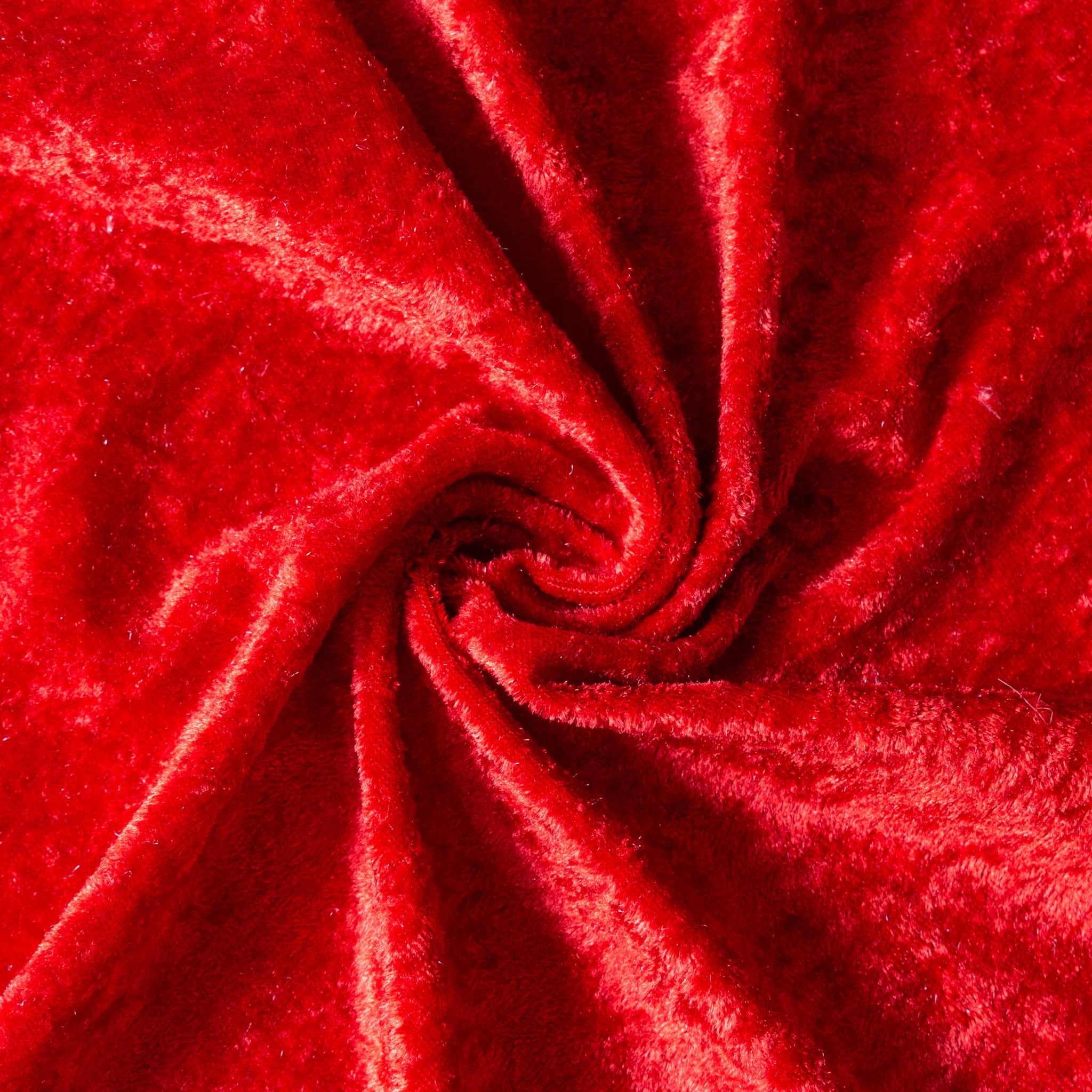 10 yards Velvet Fabric Roll – Red | Rental