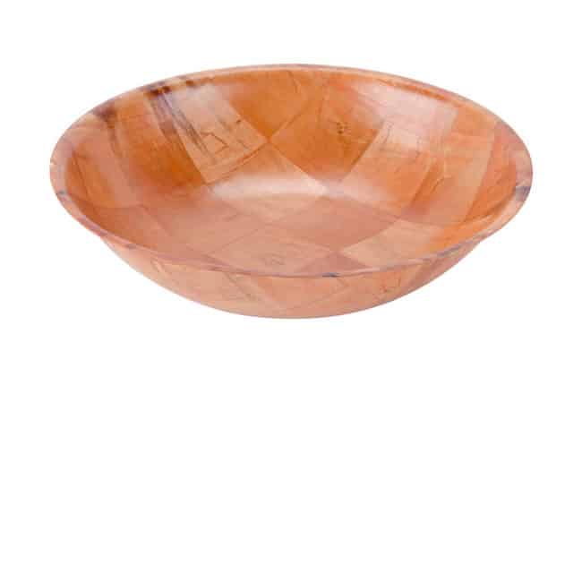 Woven Wood Salad Bowl 12″ | Rental