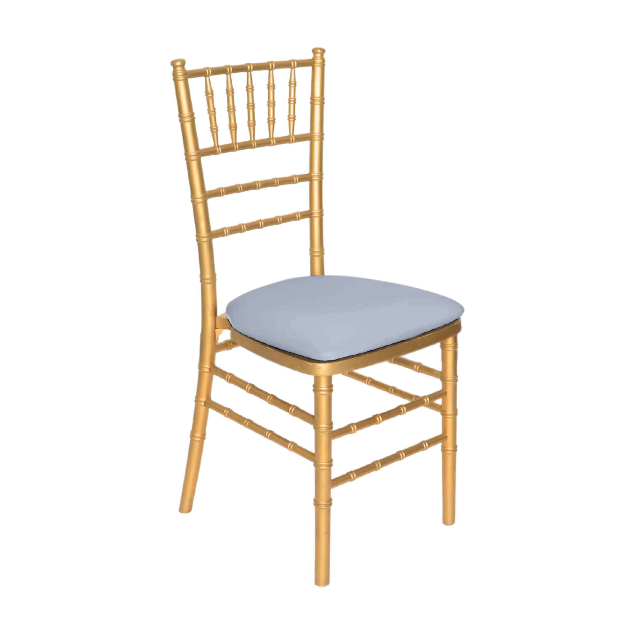 5 pcs/pk Spandex Chiavari Seat Pad Cover – Dusty Blue | Rental 5 pcs/pk Spandex Chiavari Seat Pad Cover – Dusty Blue | Rental