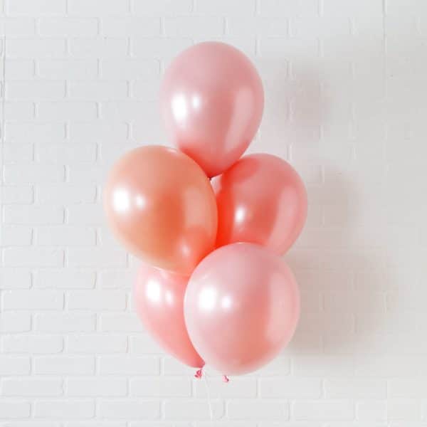 Rosé Bubbles - 11in Balloons bouquet