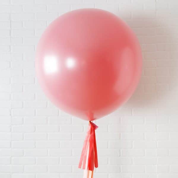 Rosé Bubbles - Giant Balloon with Tassel