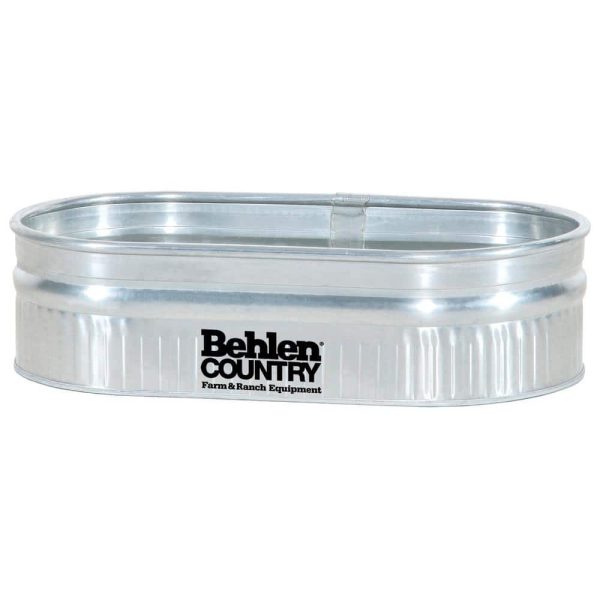 Behlen — 2 ft. x 1 ft. x 4 ft. Round End Tank
