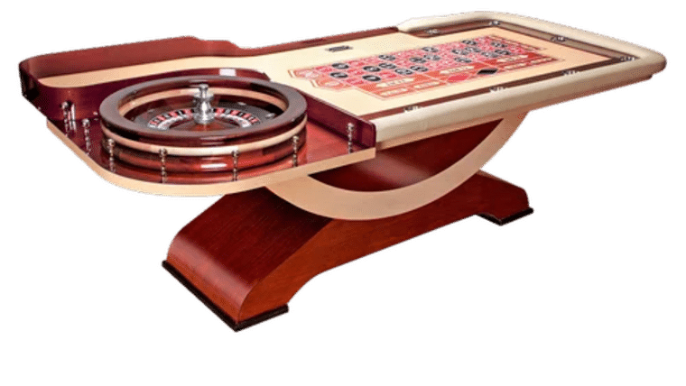 Part – 8′ Red Roulette Casino Gaming Table Only | Rental Part – 8′ Red Roulette Casino Gaming Table Only | Rental