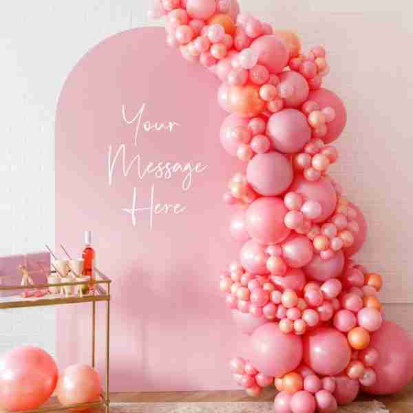 Rosé Bubbles - The Aadi Panel with Garland