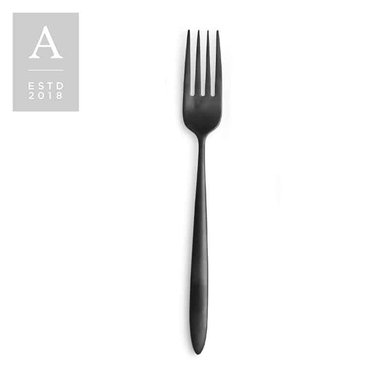 Muse Black Brushed Dinner Fork