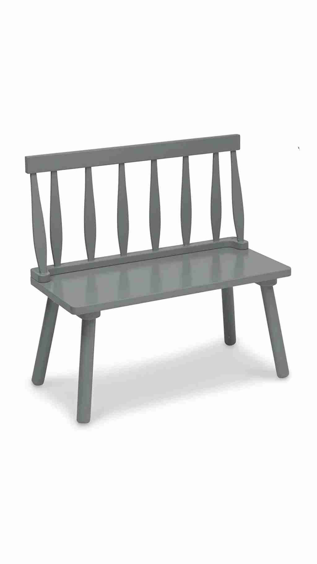 Kids Grey Wooden Bench | Rental Kids Grey Wooden Bench | Rental